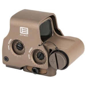 EOTech, EXPS3 Holographic Sight, 1 MOA Red Dot w/ 68 MOA Ring Reticle, QD Mount, Tan