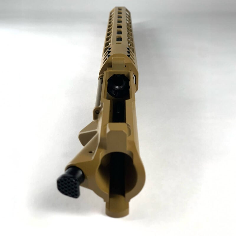 Sons Of Liberty Gun Works M89 + Criterion Hybrid Barrel, Complete Upper Receiver, 16", 223 Wylde - Upsidedown Rear View