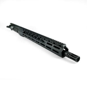 Drilled Armory, Sons of Liberty Gun Works, 16" SPR Rifle, 223 Wylde, Complete Upper Receiver - Front Right