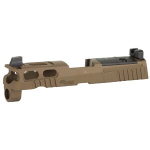 Sig Sauer, P320C PROCUT Slide Assembly, XRAY3 Sights, R2 Optic, Compatible with 3.9" 9MM Barrel, Nitron Finish, Coyote - 8900952 - 1